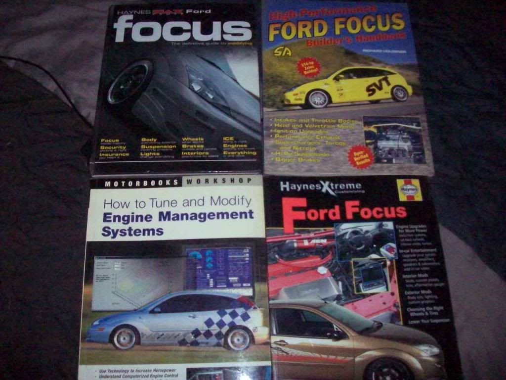 For Sale: Ford Focus performance books 4 | Focus Fanatics Forum