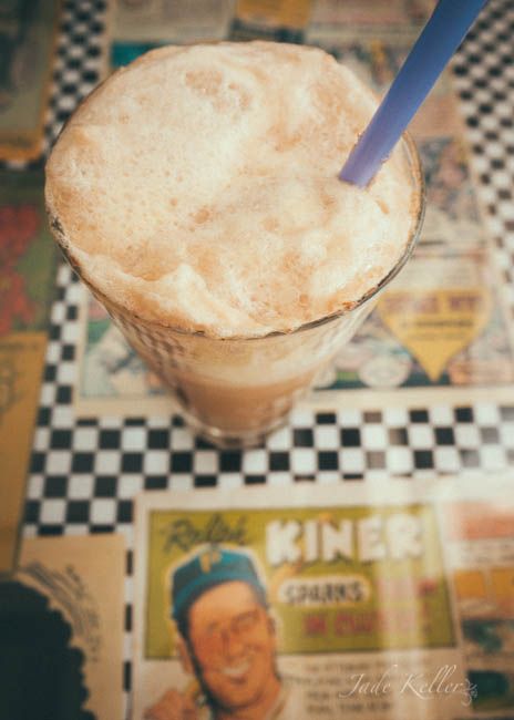 SEPT 13 (1 of 2): Root beer float in a classic American diner... photo _1050491_zpse80f061f.jpg