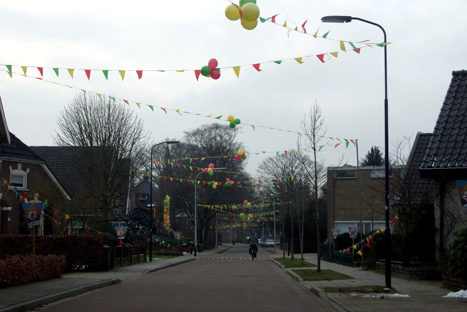 14.2, Today..they are celebrating Carnival in the Dutch neighborhoods.