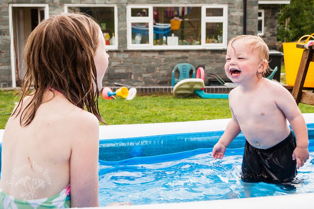 FOR USE, Splash Pool Fun :D ~ occasionally it's been warm enough!