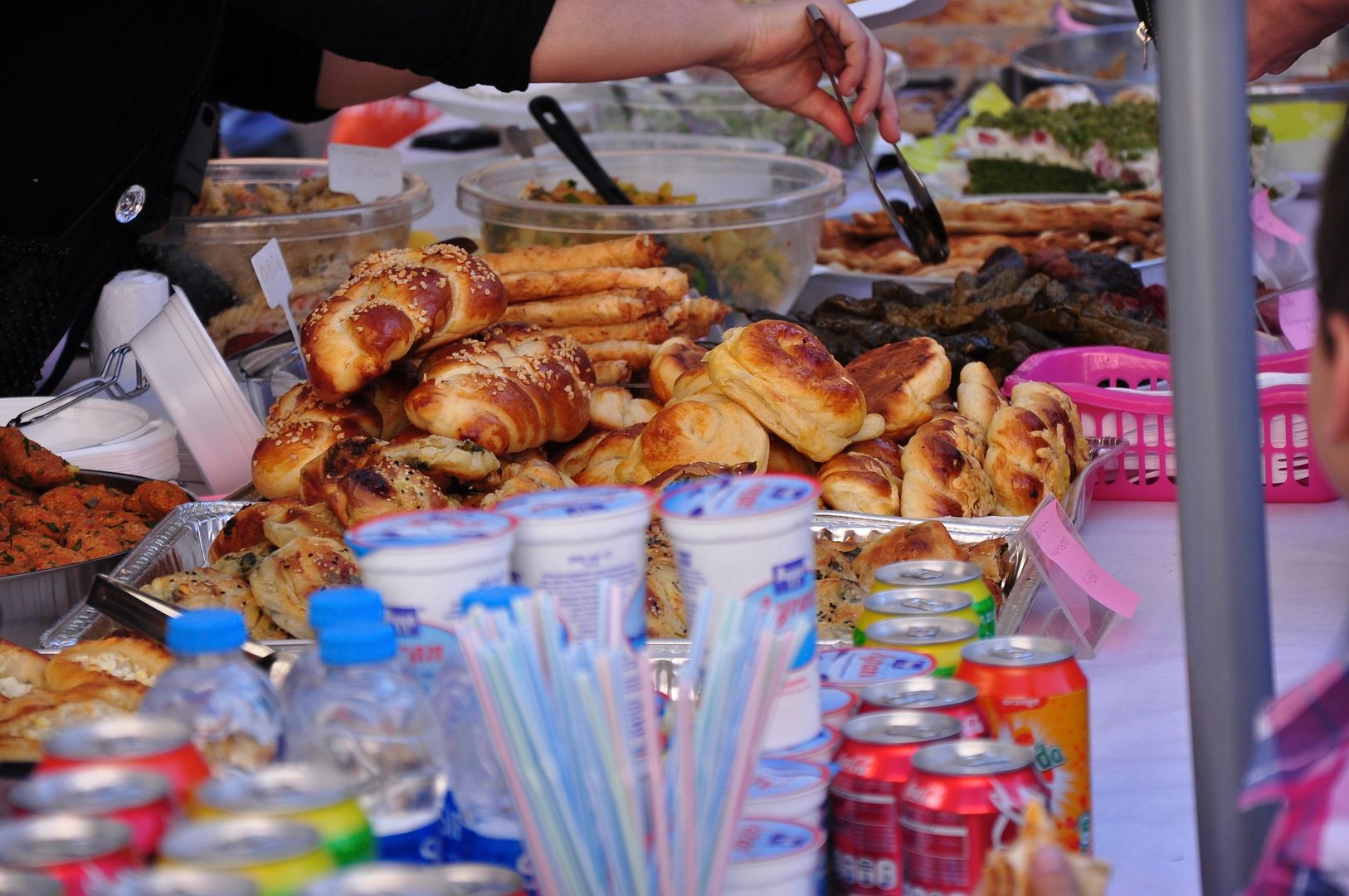 29.03.12, Yummy food from Turkey at the Spring festival.