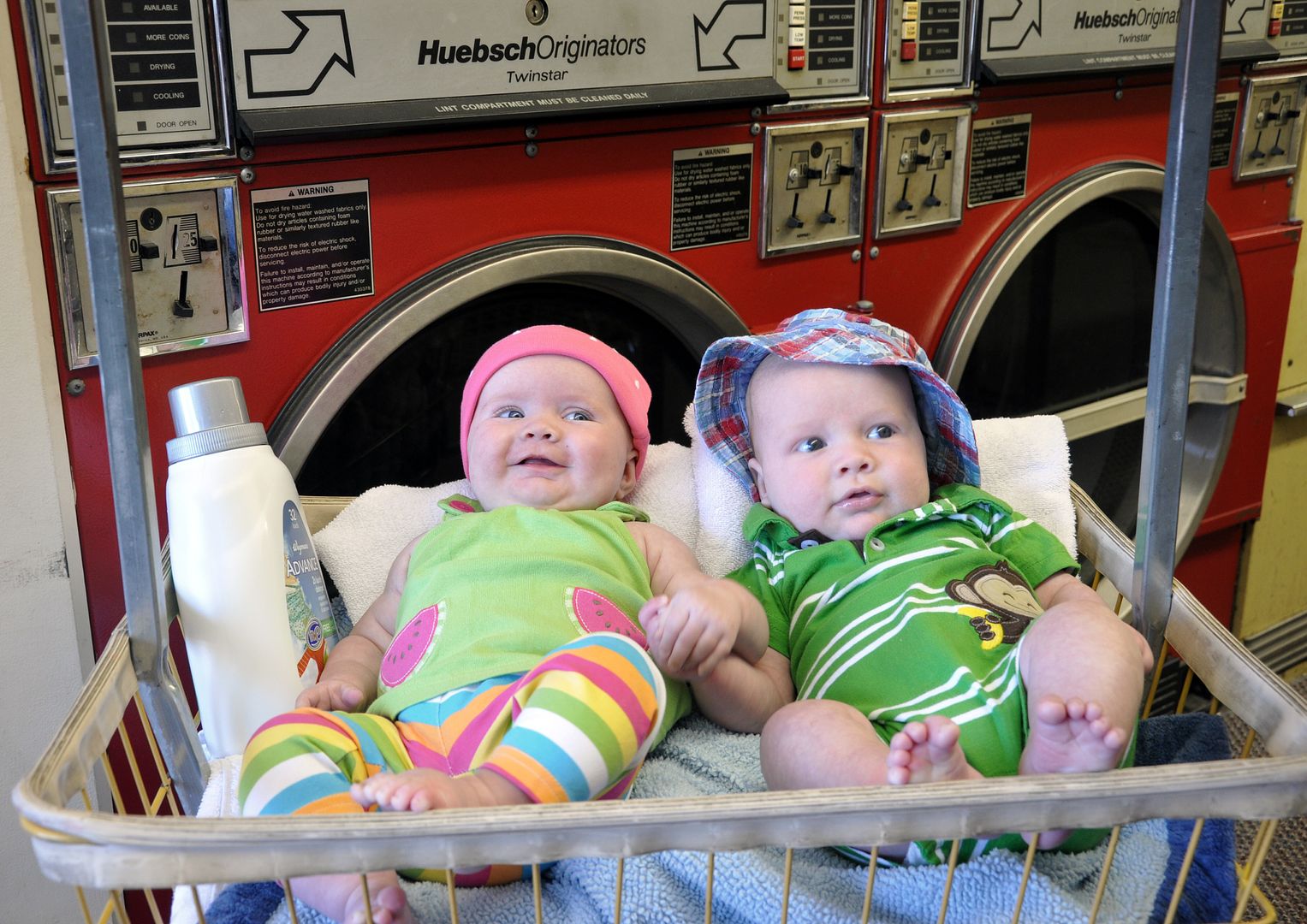 6.21.10 Laundry with babies