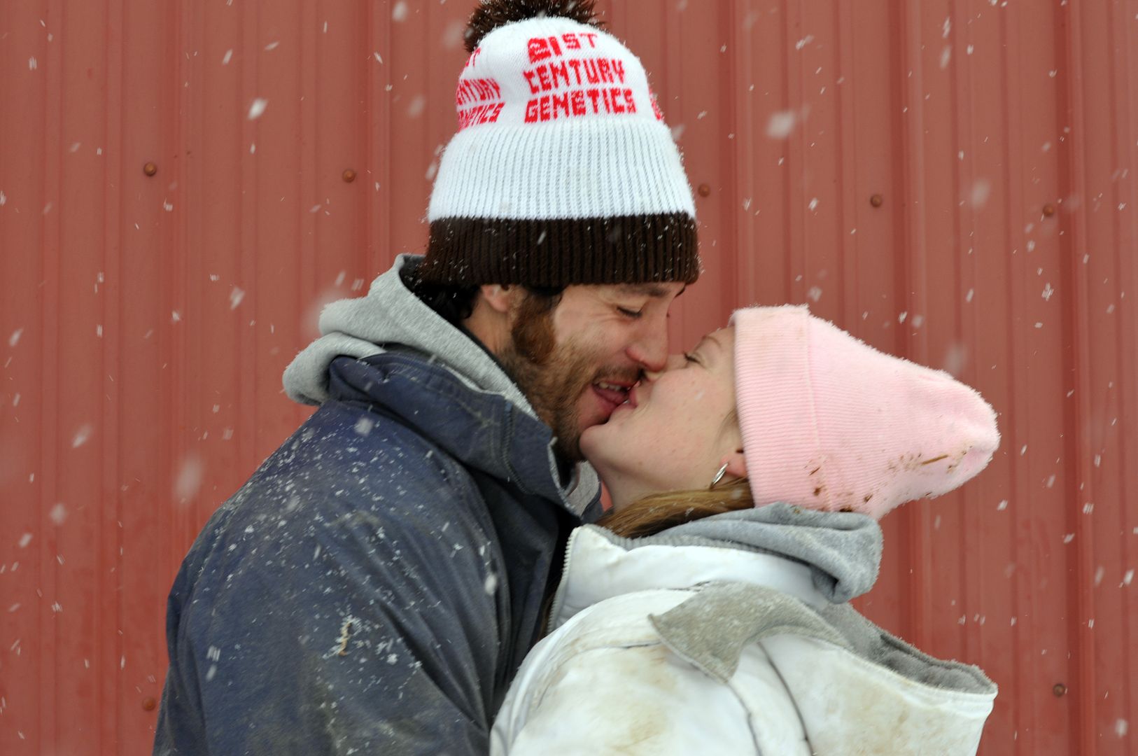 1.13.10 Kissing in the snow. What could be better?