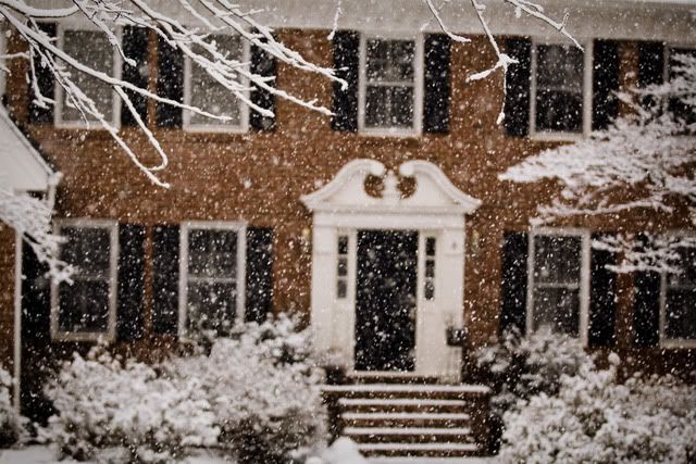 winter,snow,our house