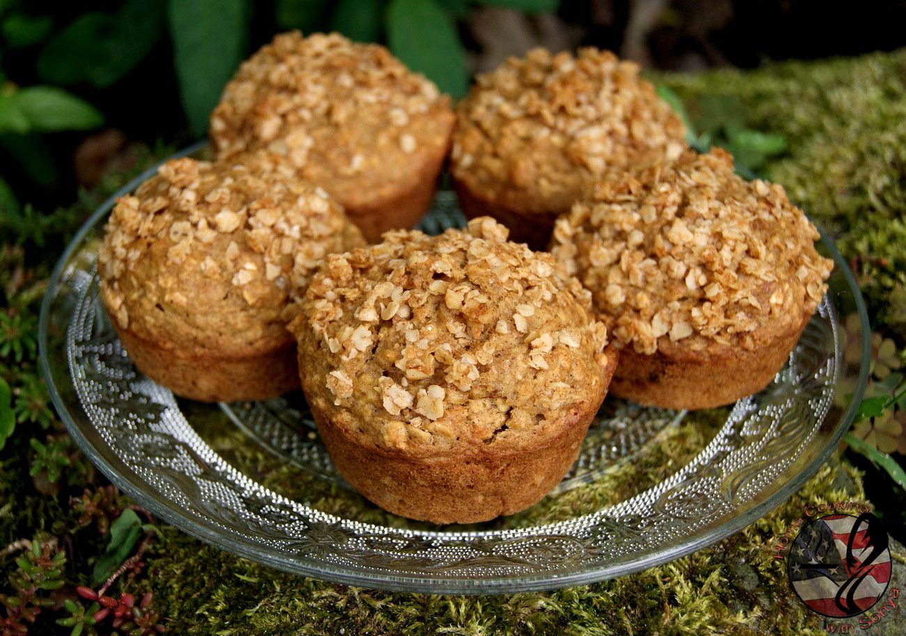 6.7, Applesauce Oatmeal Muffins with Brown Sugar Topping..our current favorite muffin!