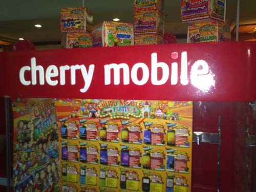 Lenovo and Cherry Mobile Kiosk