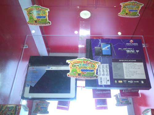 Lenovo and Cherry Mobile Kiosk