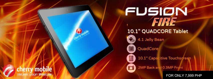 CHERRY MOBILE UNVEILS FUSION FIRE