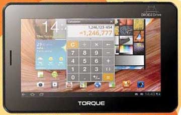 TORQUE DROIDZ Drive Android GSM Tablet