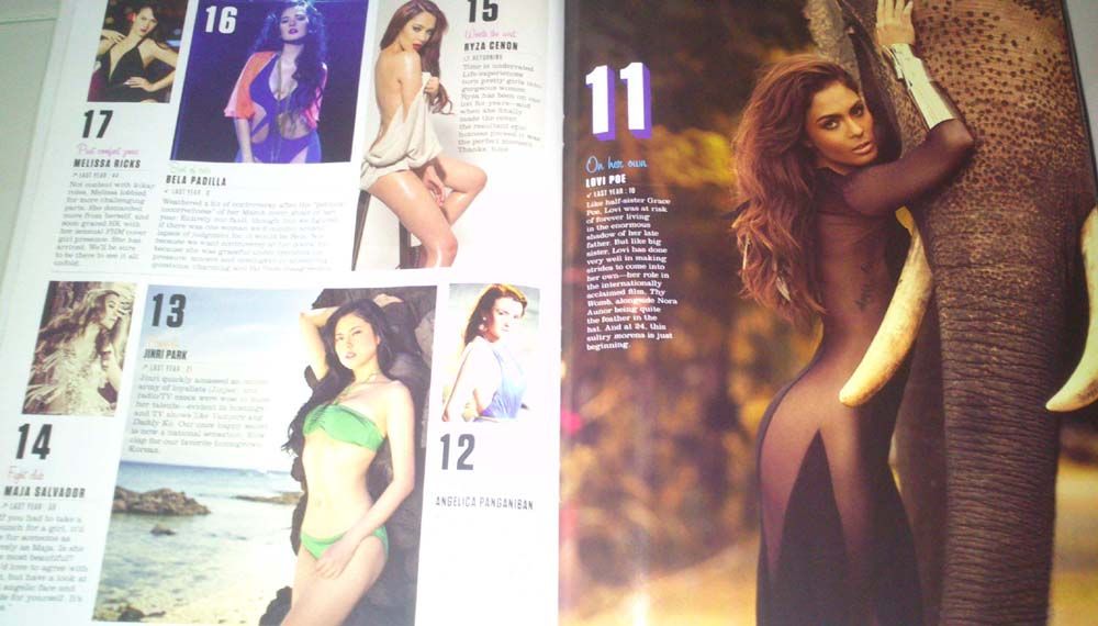FHM 100 Sexiest Women in 2013 PH Edition