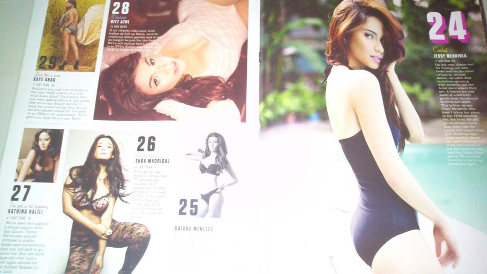 FHM 100 Sexiest Women in 2013 PH Edition
