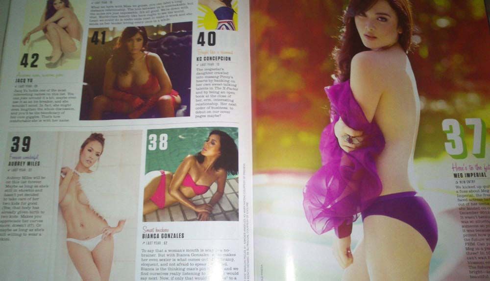 FHM 100 Sexiest Women in 2013 PH Edition