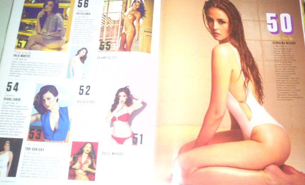 FHM 100 Sexiest Women in 2013 PH Edition