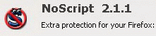 NoScript used by Jcyberinux