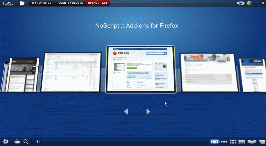 FoxTab used by Jcyberinux