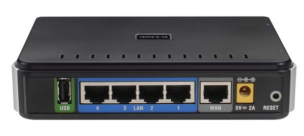 WIRED NETWORK ROUTER – D-LINK DIR-120 ETHERNET BROADBAND ROUTER
