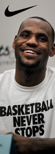 Basketball Never Stops campaign also includes videos of your fave basketball stars – LeBron James, Kevin Durant, many more – NBA - Nike
