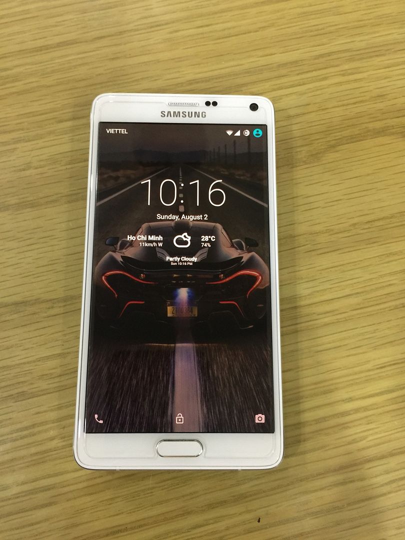 Note 4 quốc tế Úc N910G - 1