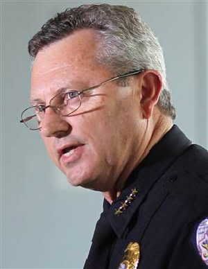 Sanford, Fla. Police Chief Bill Lee was fired Wednesday, three months after being placed on paid leave. 