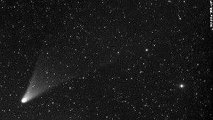 Comet PanSTARRS will be visible in the Northern Hemisphere soon, but it's already putting on a show in the skies of the Southern Hemisphere. This image was taken by amateur astronomer Terry Lovejoy on February 12, 2013, from Brisbane, Australia. He used a QHY9 camera and an 8 inch telescope with 5 minutes exposure.