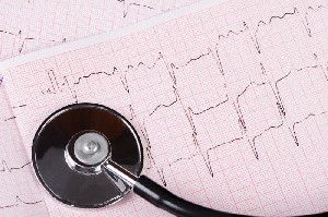 Stethoscope and cardiogram (stock image). Cardiologists at the Cedars-Sinai Heart Institute have developed a minimally invasive gene transplant procedure that changes unspecialized heart cells into 'biological pacemaker' cells that keep the heart steadily beating.