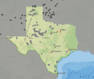 Texas' wind farms are concentrated mostly along the Gulf Coast in the Panhandle region, and in far West Texas.