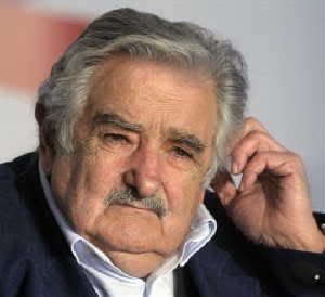FILE - In this Oct. 27, 2011 file photo, Uruguay's President Jose Mujica attends a press conference at the presidential residence in Montevideo, Uruguay. Mujica's government plans to take a step beyond legalizing marijuana. It wants to sell it. Local news media and lawmakers report that the government plans to send a bill to Congress on Wednesday that would legalize marijuana sales as a crime-fighting measure. Only the government would be allowed to sell the marijuana cigarettes, and only to adults registered as users. FILE - In this Oct. 27, 2011 file photo, Uruguay's President Jose Mujica attends a press conference at the presidential residence in Montevideo, Uruguay. Mujica's government plans to take a step beyond legalizing marijuana. It wants to sell it. Local news media and lawmakers report that the government plans to send a bill to Congress on Wednesday that would legalize marijuana sales as a crime-fighting measure. Only the government would be allowed to sell the marijuana cigarettes, and only to adults registered as users. (AP Photo/Matilde Campodonico, File)