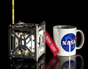 In April, the NASA team launched three small satellites -- each about the size of a coffee mug -- onboard a test rocket flying from Wallops Flight Facility in Virginia. The probes shared two remarkable traits: all were built primarily from smartphone parts and each cost less than $8,000. (NASA / June 6, 2013)