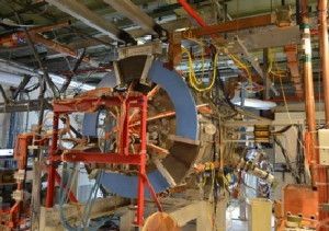 The Magnetic Reconnection Experiment (MRX) at the Princeton Plasma Physics Lab can re-create the plasma eruptions on the sun in miniature.