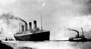In April 1912, the luxury liner Titanic departed on its maiden voyage to New York.