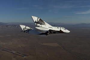 Virgin Galactic's SpaceShipTwo. Credit: Virgin Galactic photo