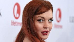 Actress Lindsay Lohan attends a dinner celebrating the premiere of 'Liz & Dick' at the Beverly Hills Hotel on Tuesday, Nov. 20, 2012, in Beverly Hills, Calif. (Photo by John Shearer/Invision/AP)