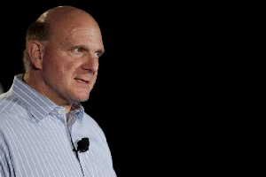 Microsoft CEO Steve Ballmer wants to focus on the future even as a multi-billion-dollar acquisition under his watch led to the company’s first-ever quarterly loss. Photo: Jim Merithew/Wired.com