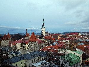 The old town area of Tallinn, Estonia, is dotted with medieval buildings that reflect its long history. But the city has placed great emphasis on high-tech since the country broke away from the Soviet Union two decades ago.