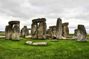 The stones of Stonehenge have endured centuries of weathering and erosion.