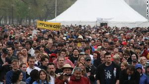 The Reason Rally, sponsored by secular organizations, draws a crowd to Washington.