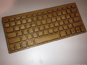 Impecca's bamboo Bluetooth keyboard will soon be available in a more compact, tablet friendly version for around $99.