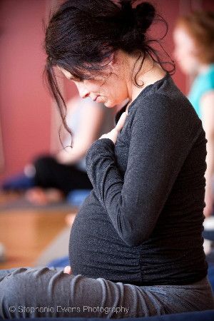 IMAGE: Pregnant women are often reluctant to use medications to ease depression. Early research suggests that yoga and mindfulness could be an attractive option. view more 