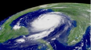 Hurricane Katrina on Aug. 28, 2005, before it made landfall at New Orleans the next day.
