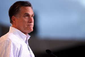 Mitt Romney speaks to supporters at a February rally in Mesa, Arizona. Photo: Flickr/Gage Skidmore