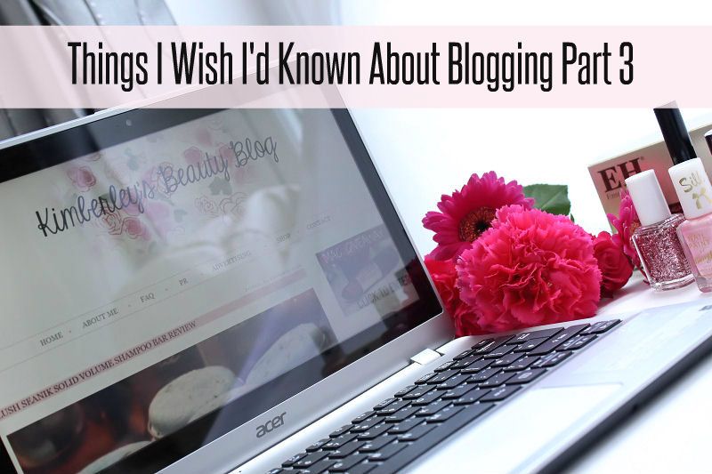 Things I Wish I'd Known About Blogging Part 3