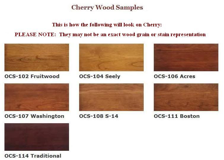 Wood Stain Cherry