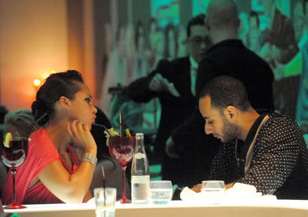 Alicia Keys and Swizz Beatz having dinner Pictures, Images and Photos