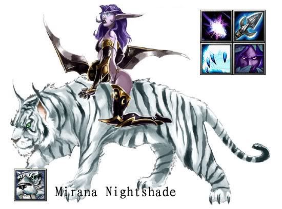 Mirana Nightshade - Priestess of Moon