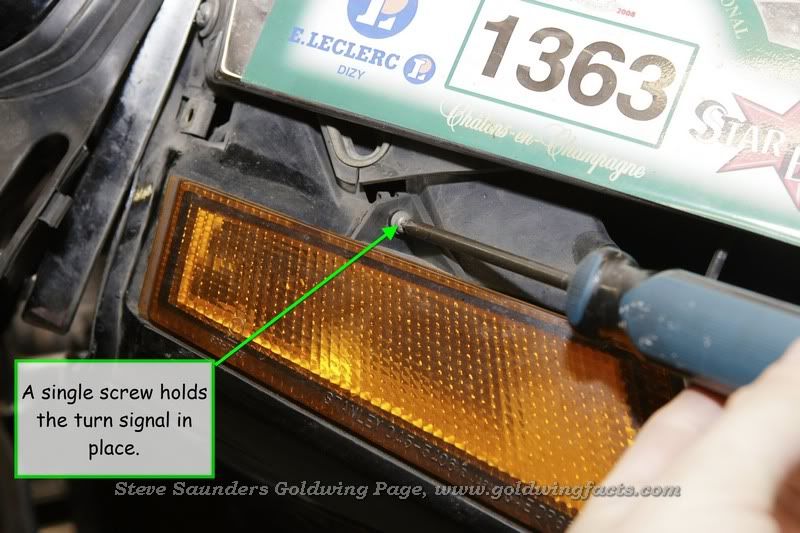 Honda gl1500 headlight removal #2