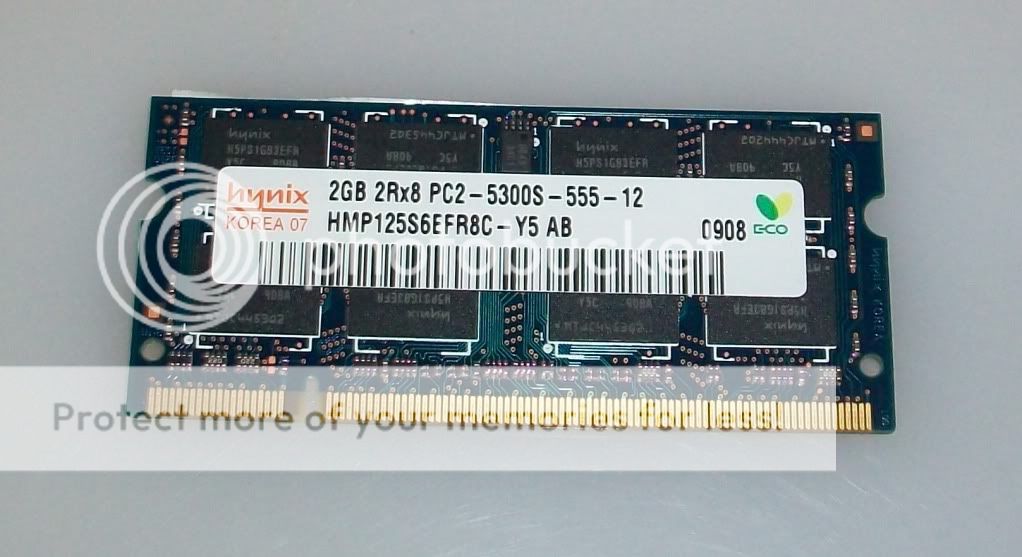 HYNIX   2GB 2Rx8 PC2 5300S 555 12 Laptop Memory RAM  