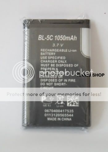 NEW BL 5C BATTERY FOR NOKIA 3110 3650 3660 1112 UK  