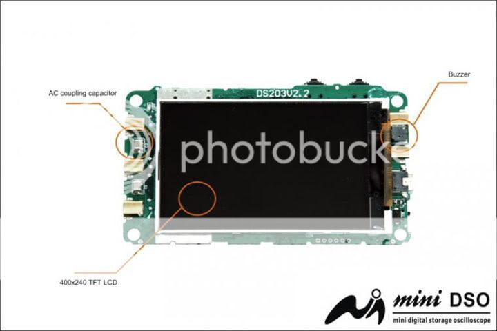 ARM DSO Nano   Pocket Sized Digital Oscilloscope DSO203