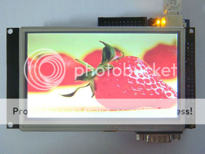 STM32 Dev. Board + 4.3 TFT LCD Module within SSD1963  