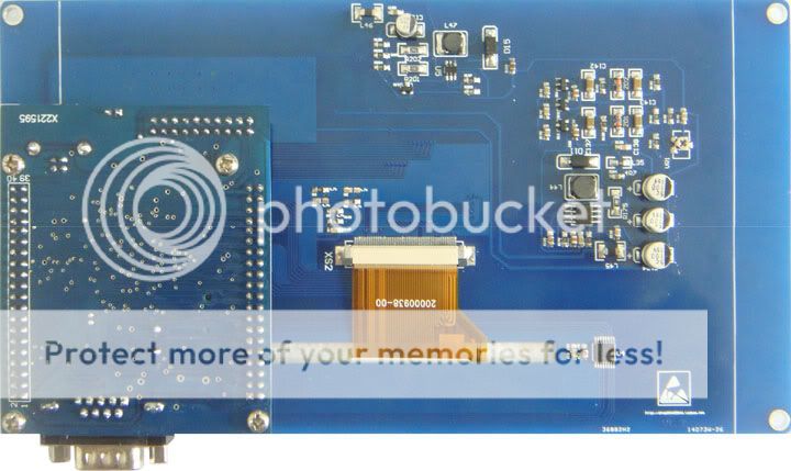 part a stm32f103vet6 development board part b 7 tft lcd